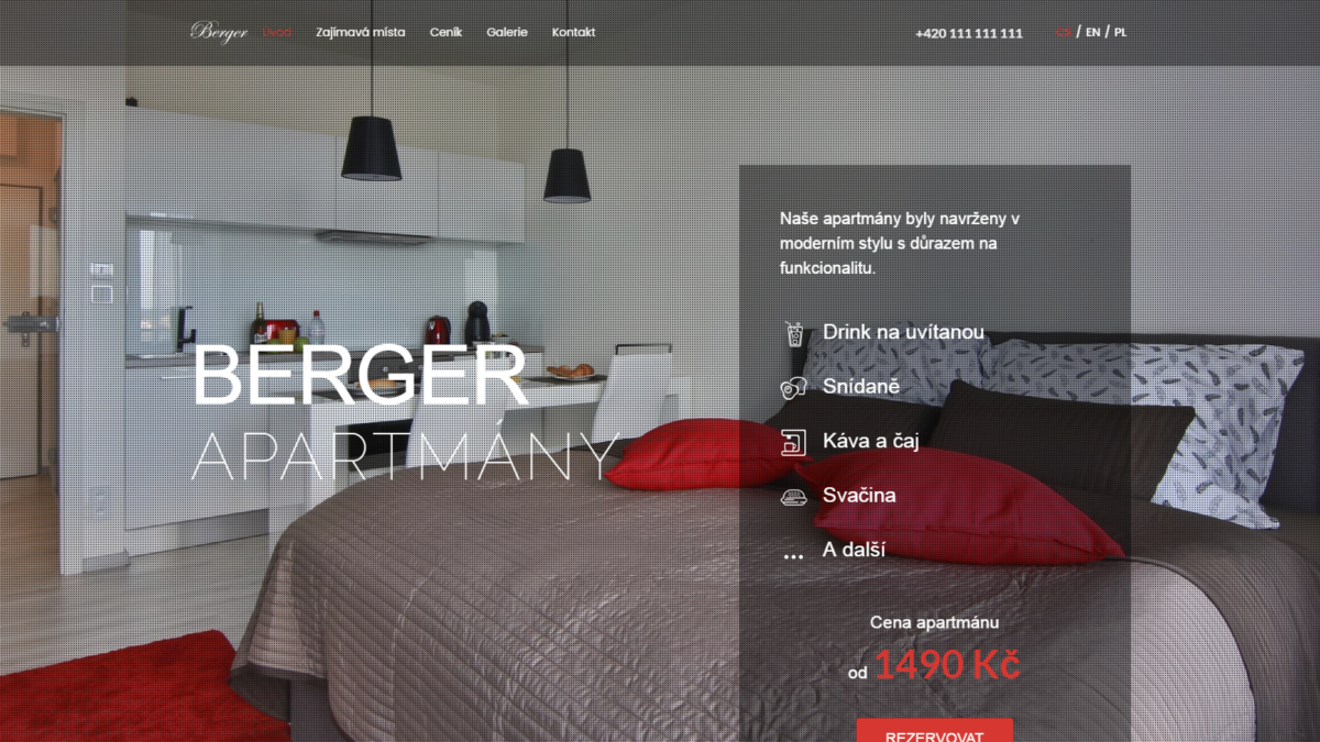 Berger apartmány